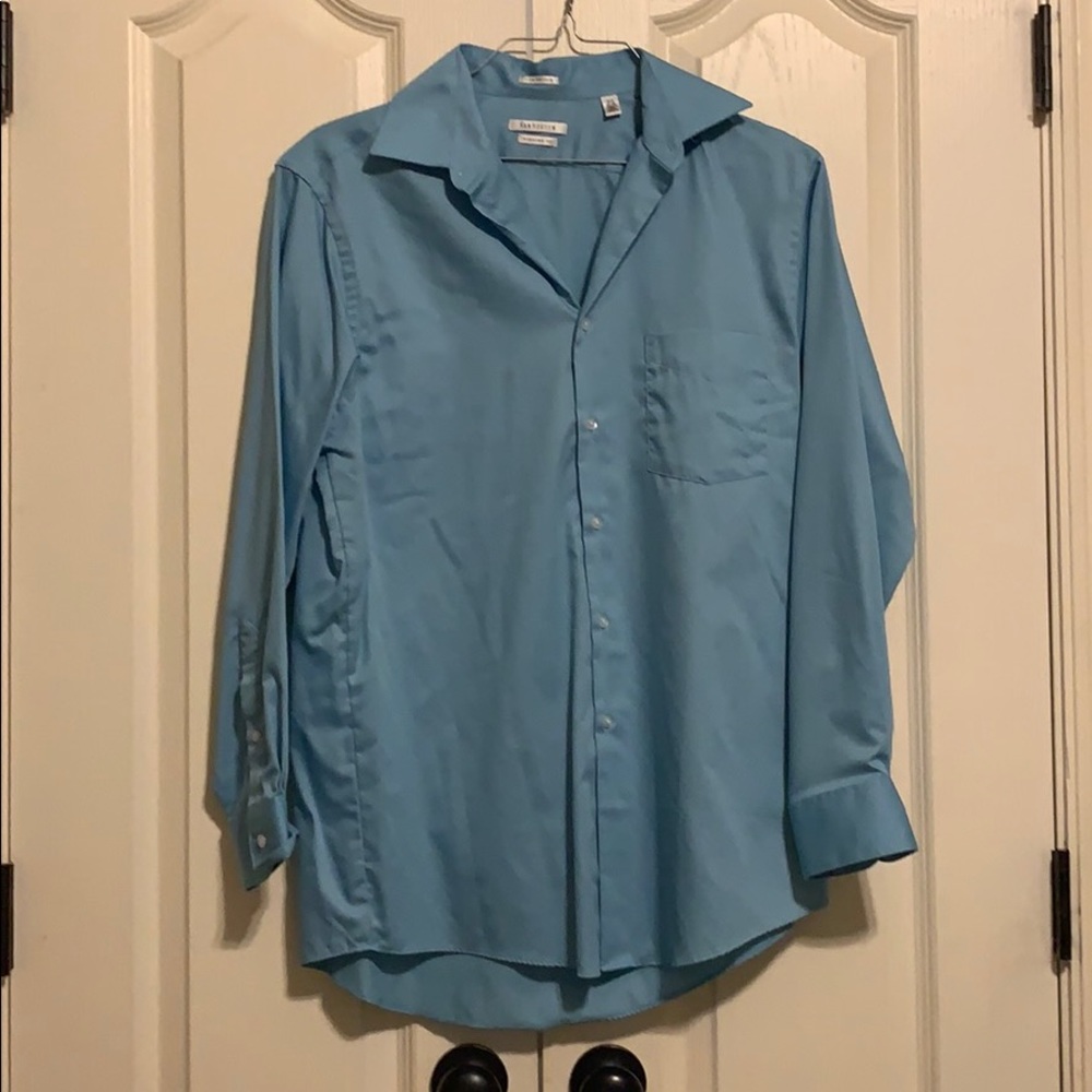 Blue Button down dress shirt